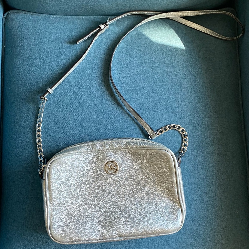 Michael Kors Silver Purse